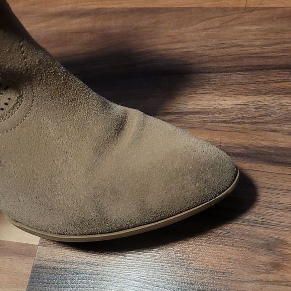Suede wedge booties - Picture 5 of 5